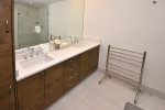Three full bathrooms - Towel Warmer